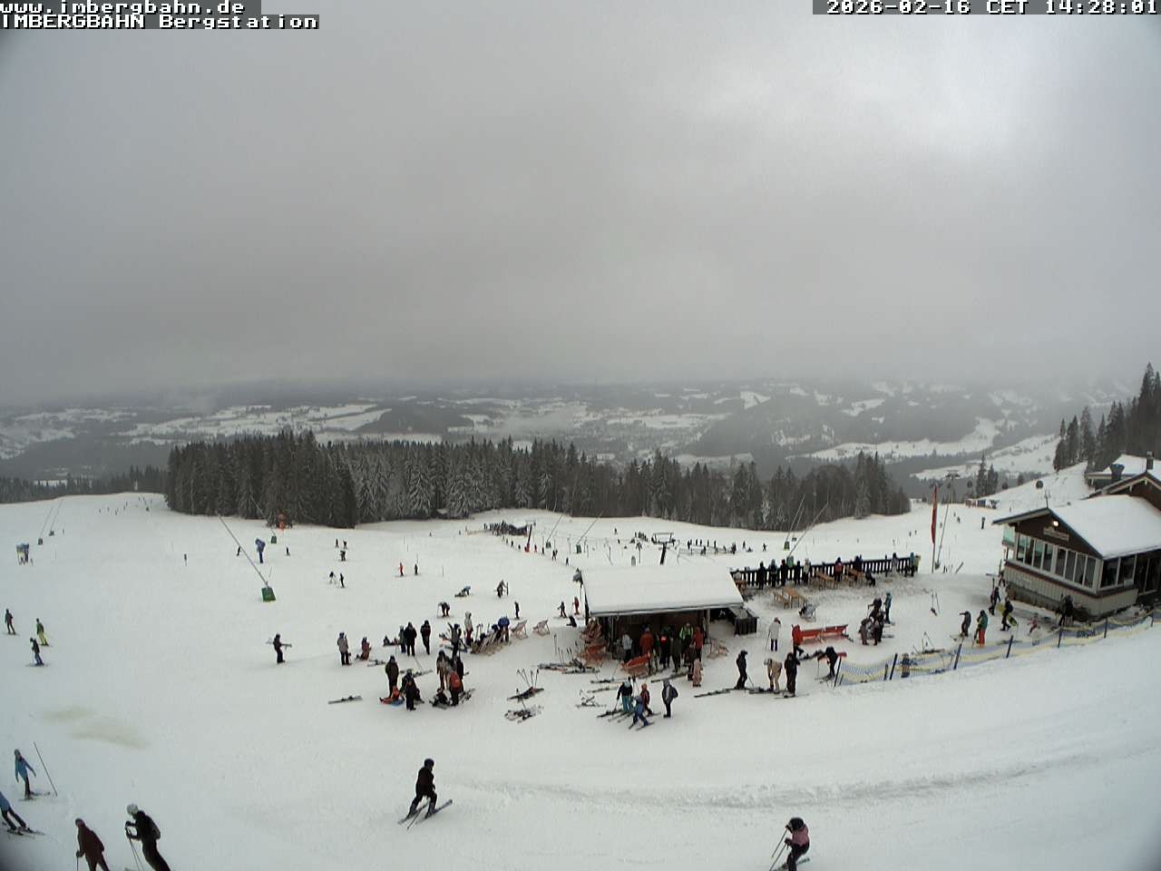 Archiv Foto Webcam Imbergbahn - Bergstation