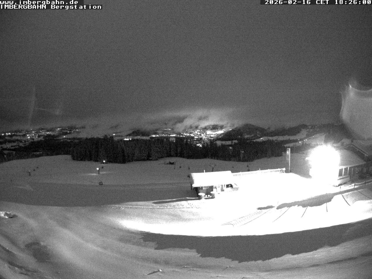 Archiv Foto Webcam Imbergbahn - Bergstation