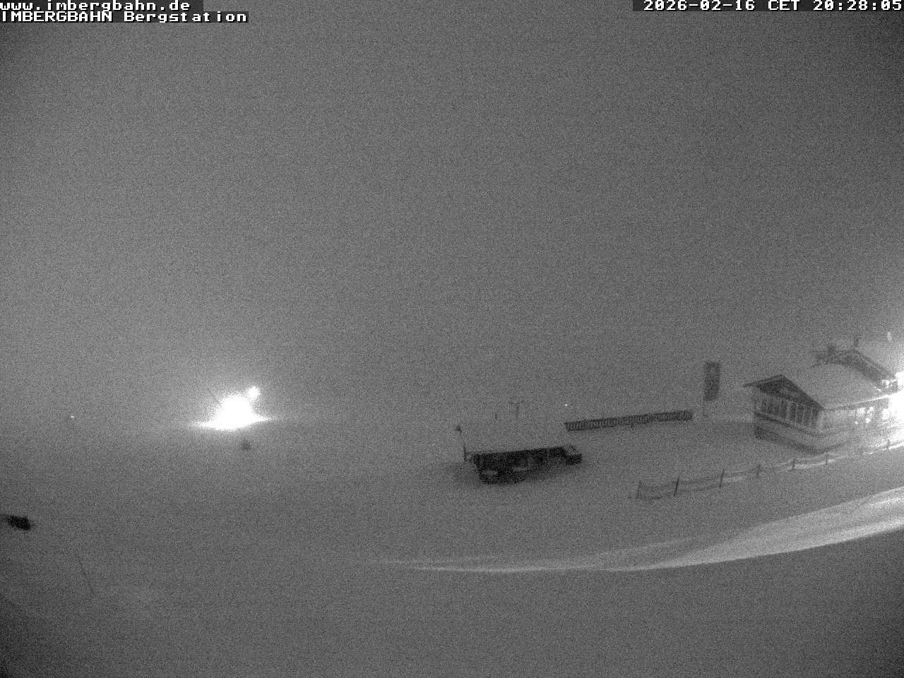 Archiv Foto Webcam Imbergbahn - Bergstation