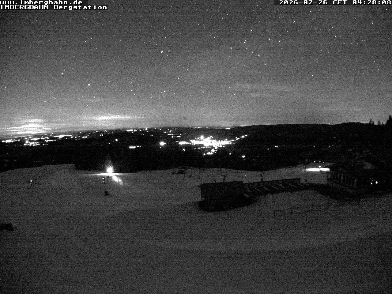 Archiv Foto Webcam Imbergbahn - Bergstation