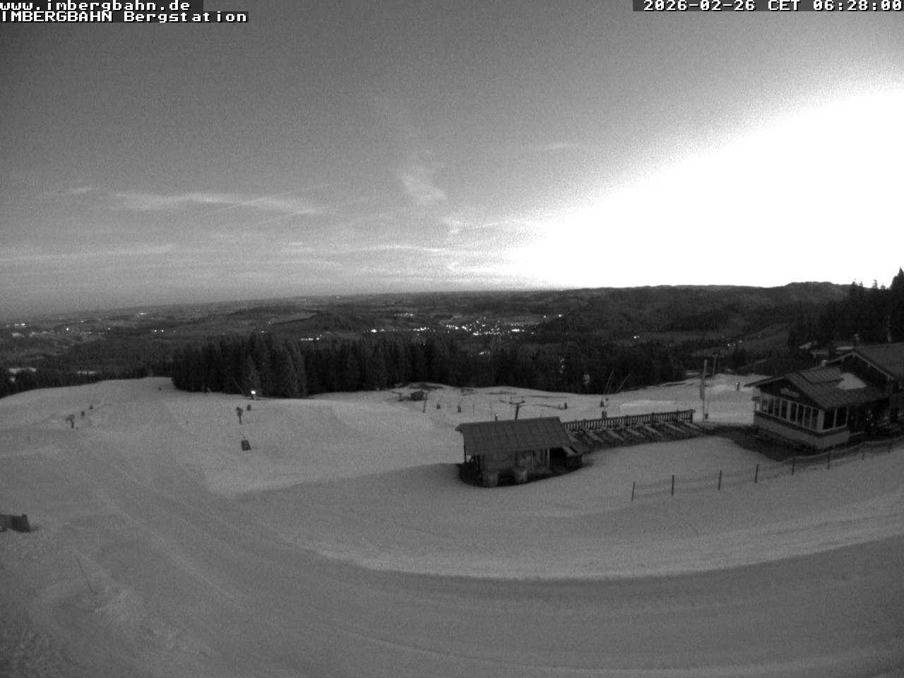 Archiv Foto Webcam Imbergbahn - Bergstation