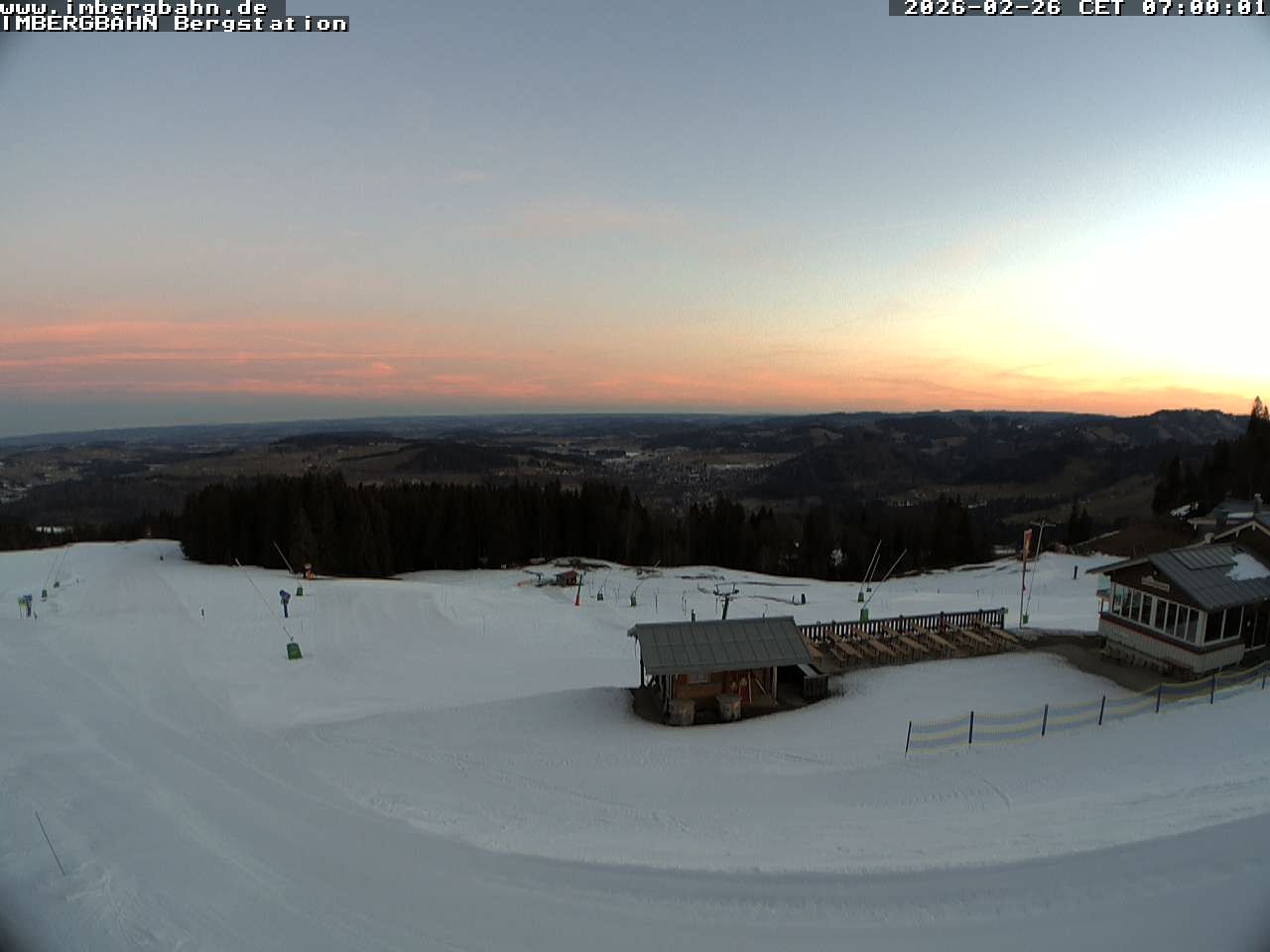 Archiv Foto Webcam Imbergbahn - Bergstation