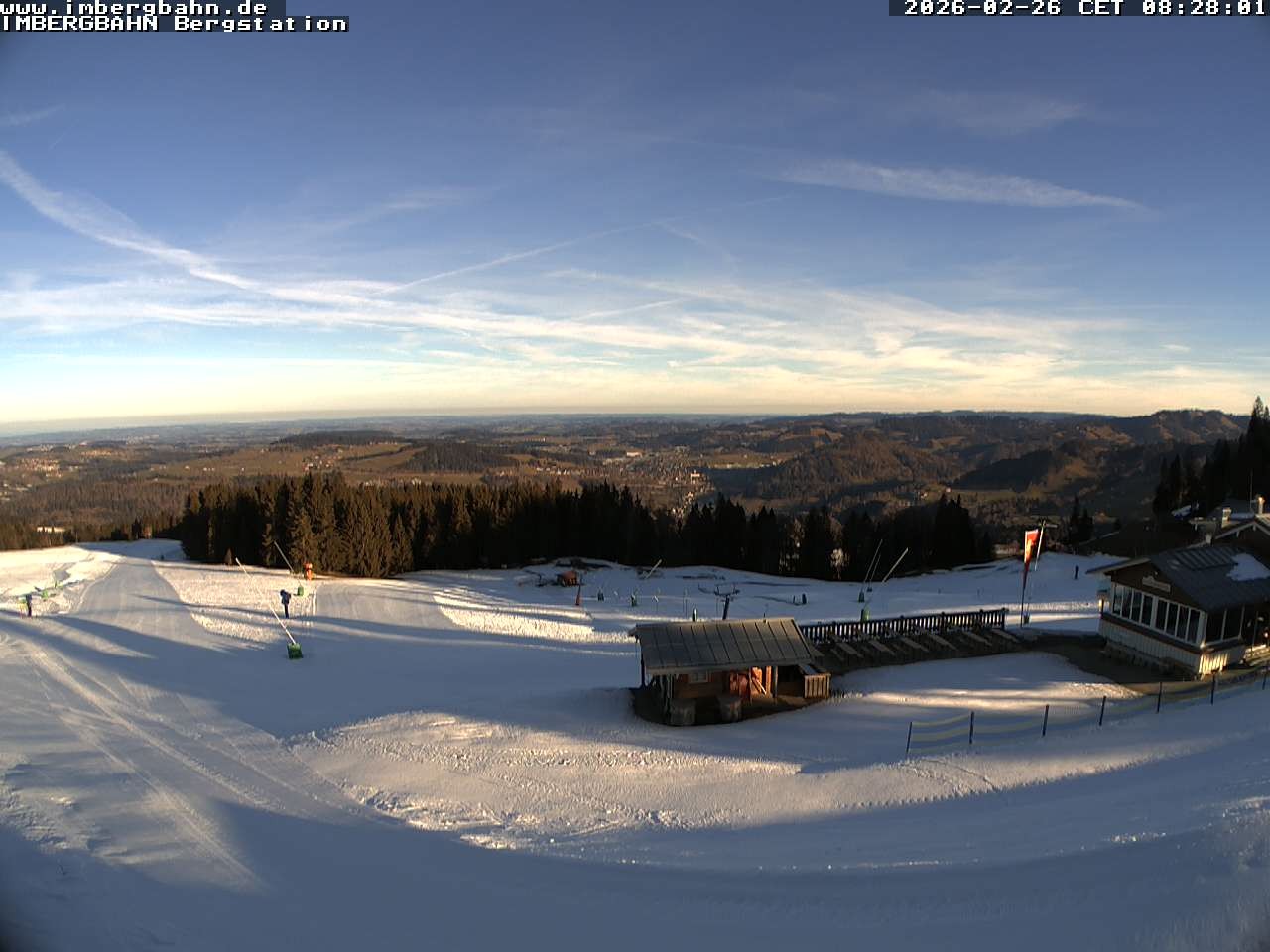 Archiv Foto Webcam Imbergbahn - Bergstation