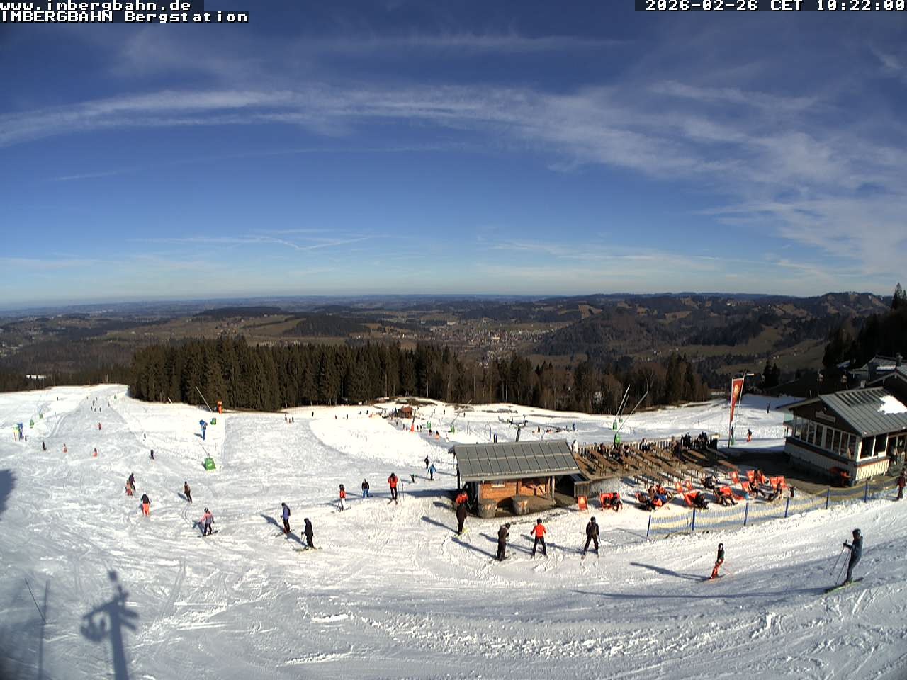 Archiv Foto Webcam Imbergbahn - Bergstation