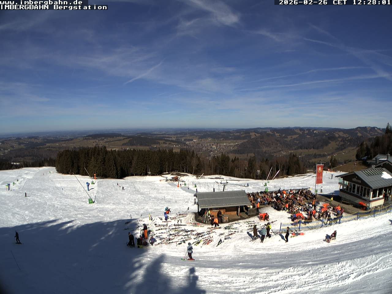 Archiv Foto Webcam Imbergbahn - Bergstation