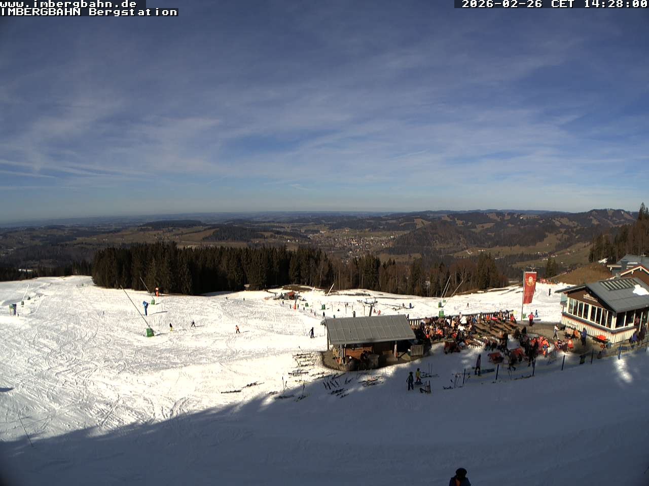 Archiv Foto Webcam Imbergbahn - Bergstation
