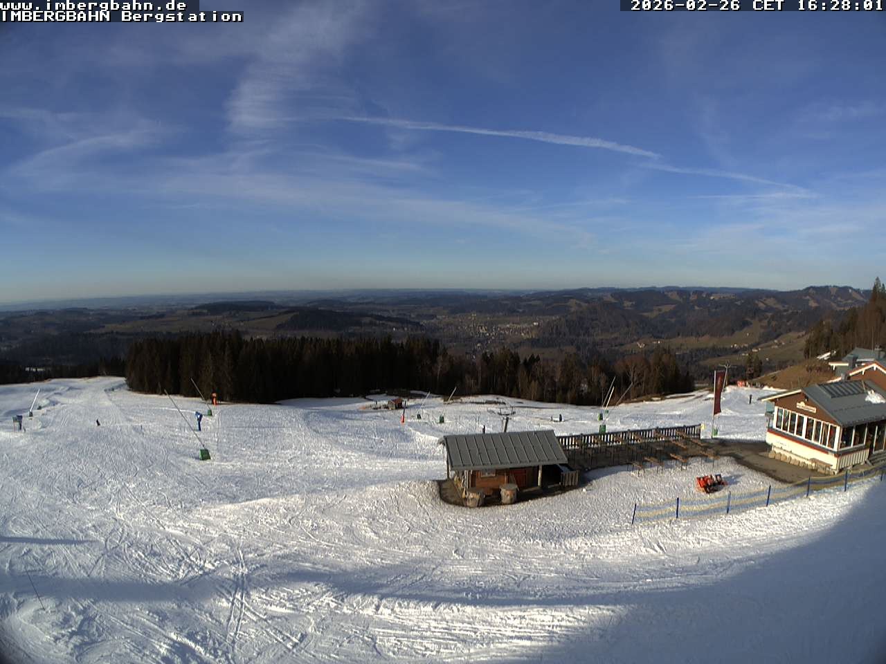 Archiv Foto Webcam Imbergbahn - Bergstation