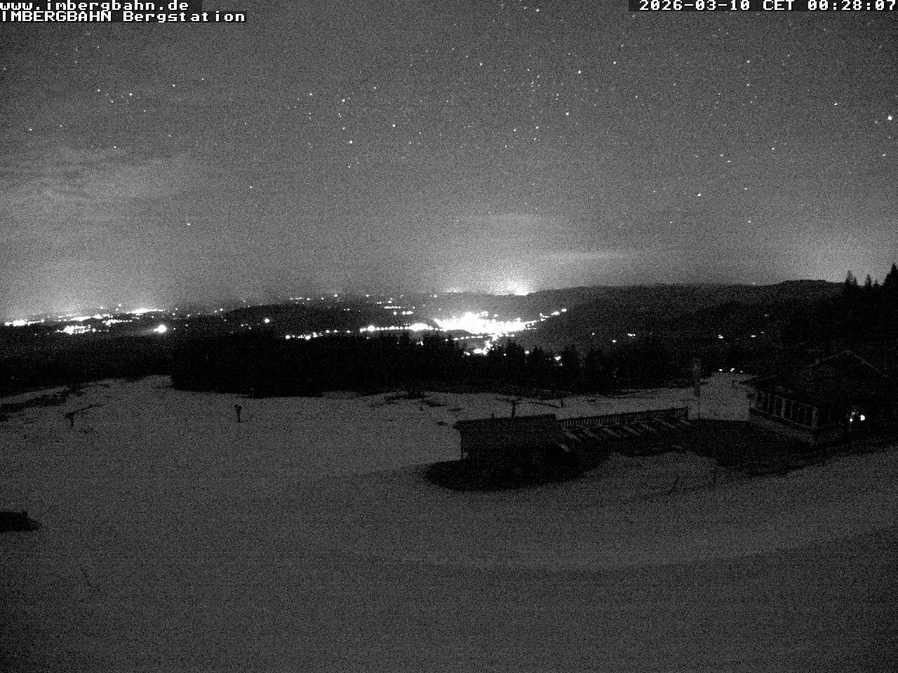 Archiv Foto Webcam Imbergbahn - Bergstation