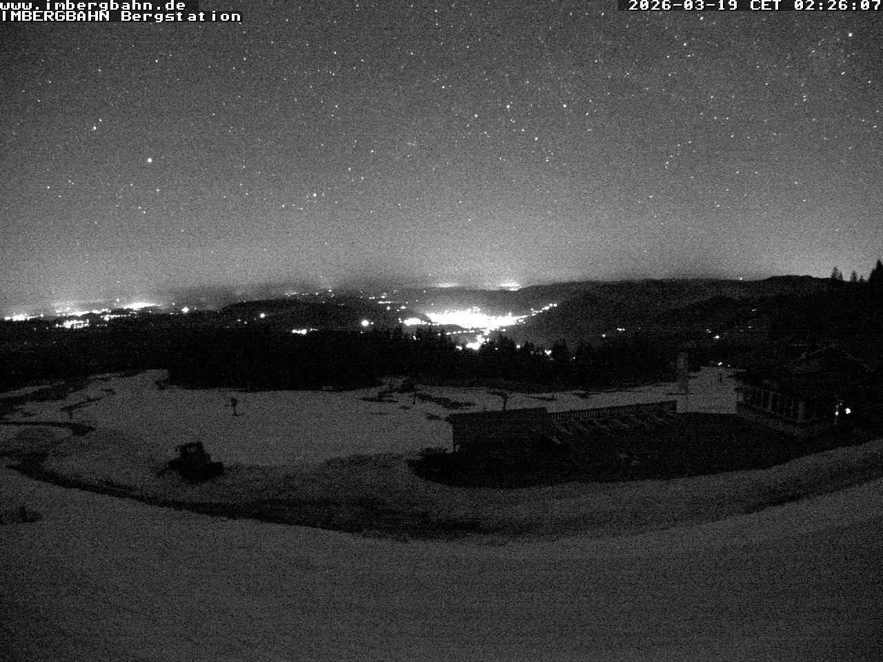 Archiv Foto Webcam Imbergbahn - Bergstation