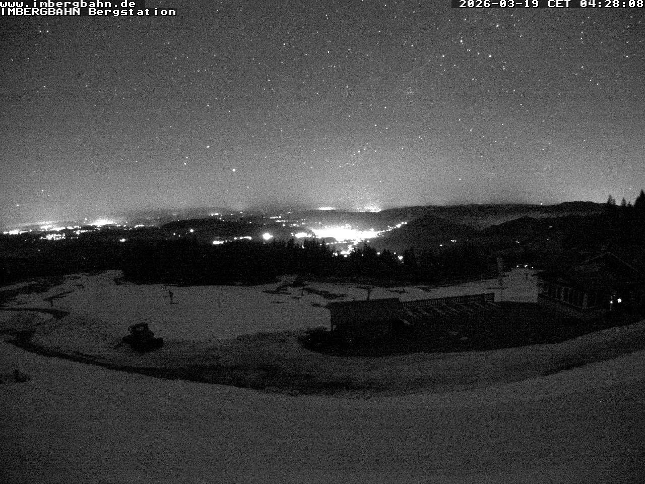 Archiv Foto Webcam Imbergbahn - Bergstation