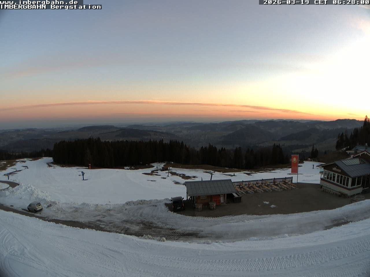 Archiv Foto Webcam Imbergbahn - Bergstation