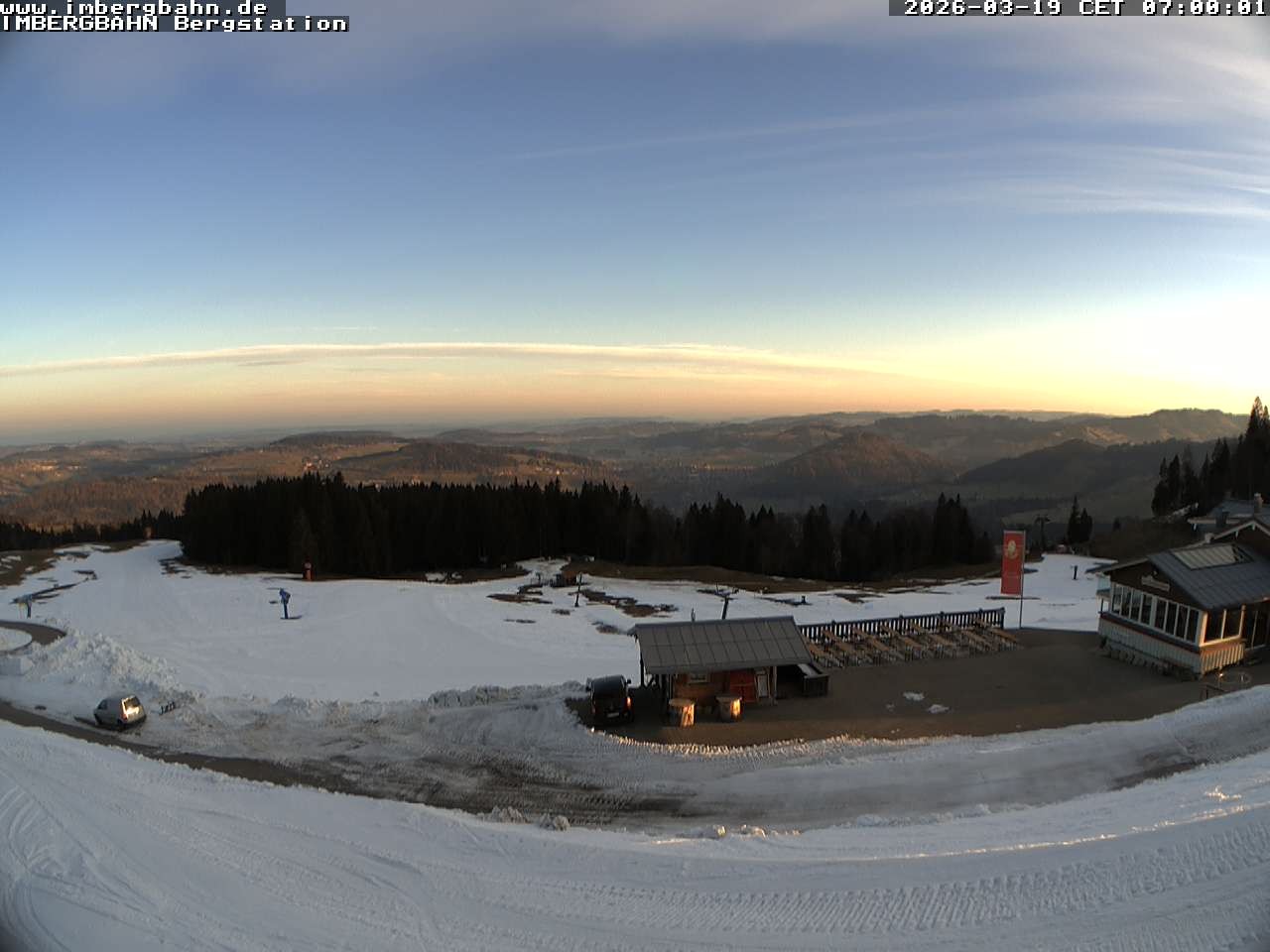 Archiv Foto Webcam Imbergbahn - Bergstation