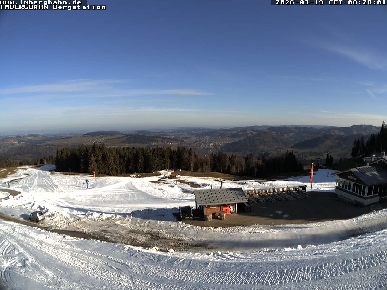 Archiv Foto Webcam Imbergbahn - Bergstation