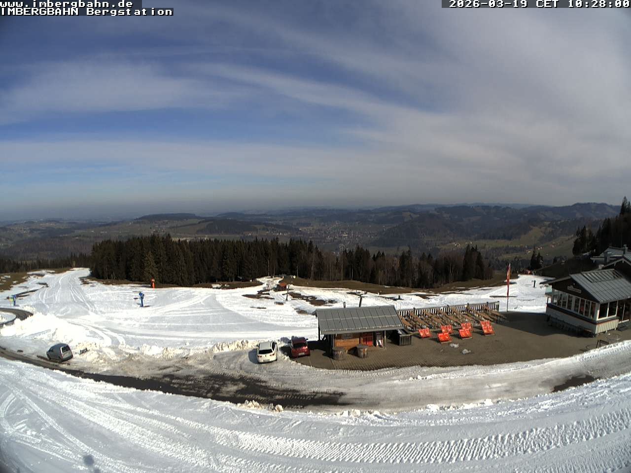 Archiv Foto Webcam Imbergbahn - Bergstation