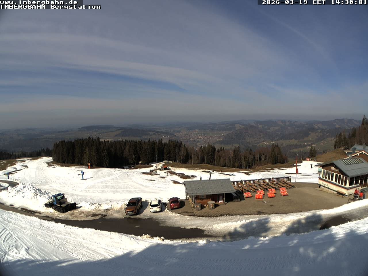 Archiv Foto Webcam Imbergbahn - Bergstation