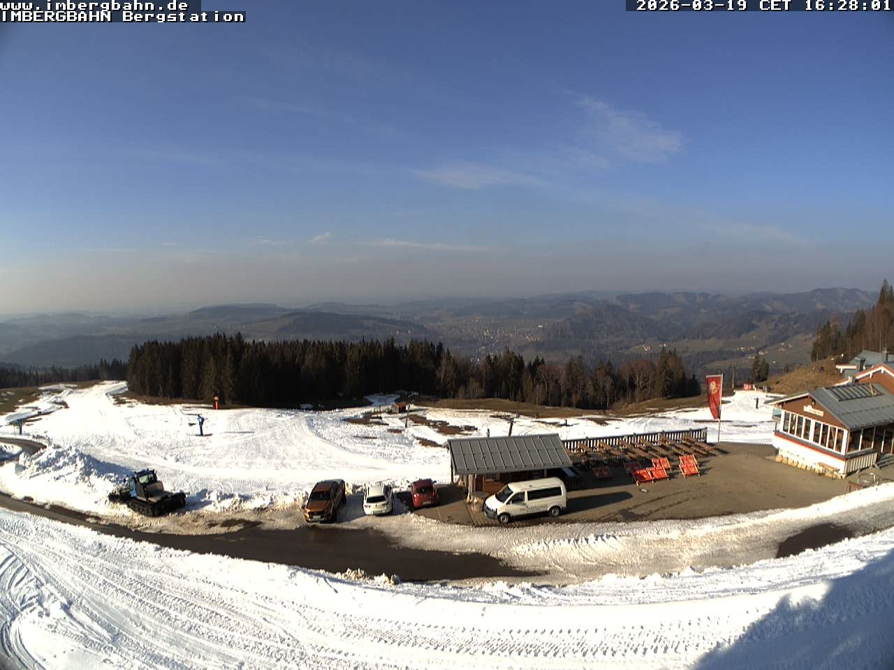 Archiv Foto Webcam Imbergbahn - Bergstation