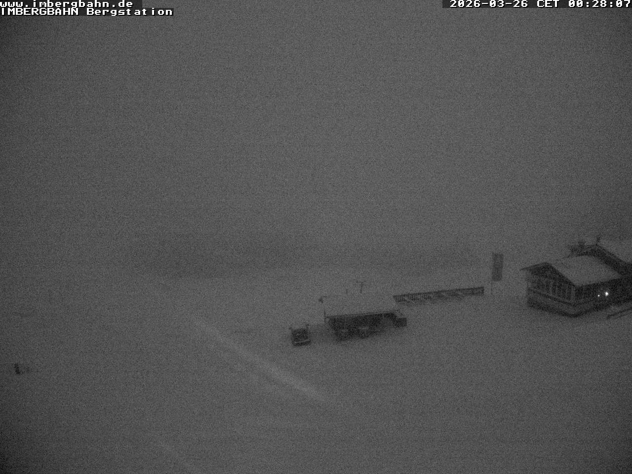 Archiv Foto Webcam Imbergbahn - Bergstation