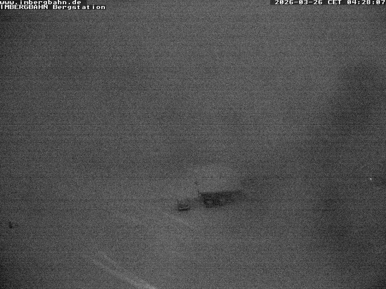 Archiv Foto Webcam Imbergbahn - Bergstation