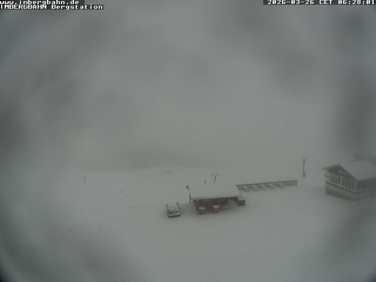 Archiv Foto Webcam Imbergbahn - Bergstation