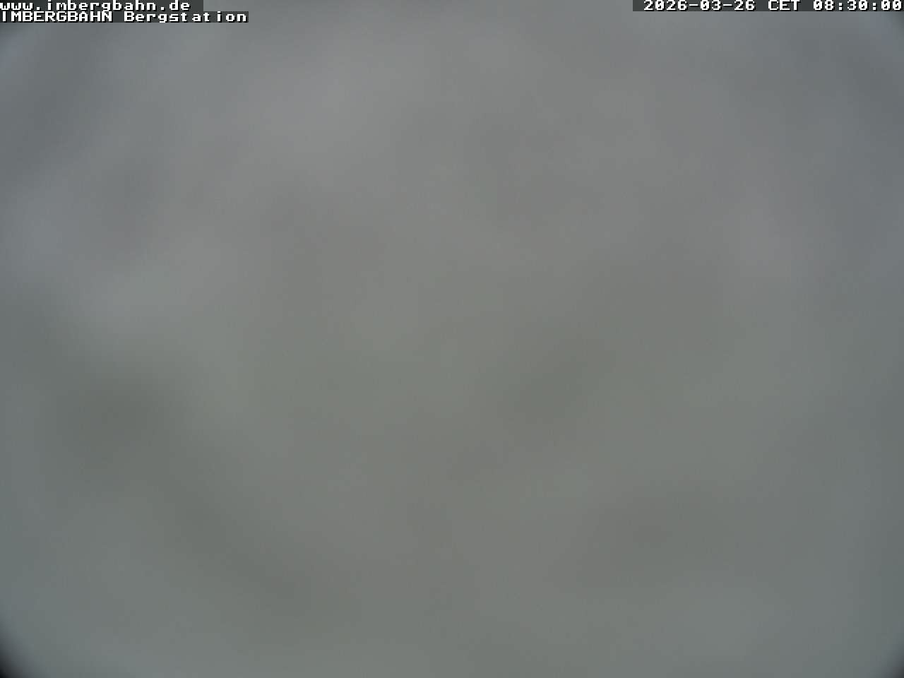 Archiv Foto Webcam Imbergbahn - Bergstation