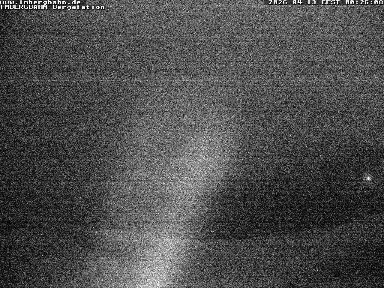 Archiv Foto Webcam Imbergbahn - Bergstation