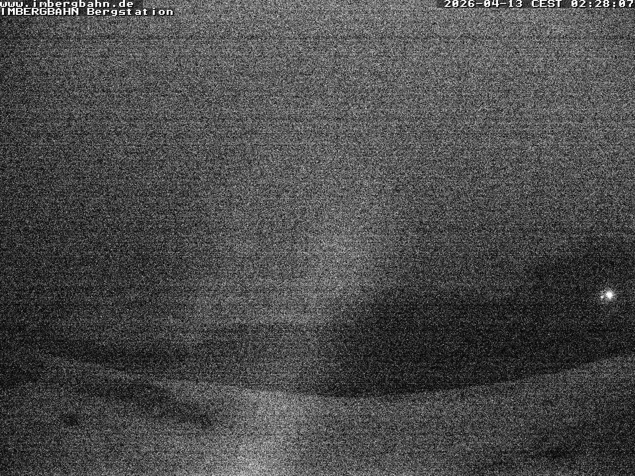 Archiv Foto Webcam Imbergbahn - Bergstation