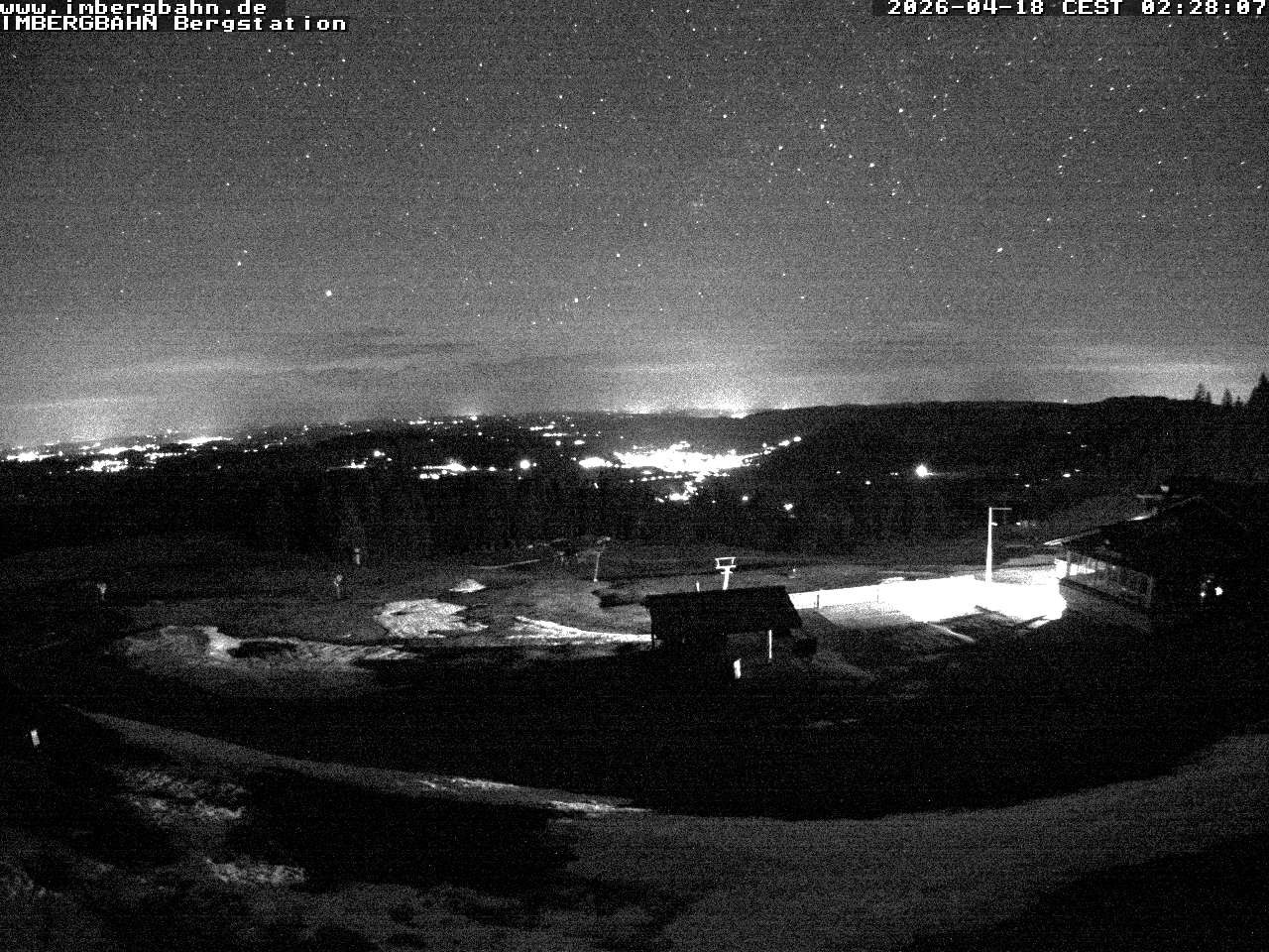 Archiv Foto Webcam Imbergbahn - Bergstation