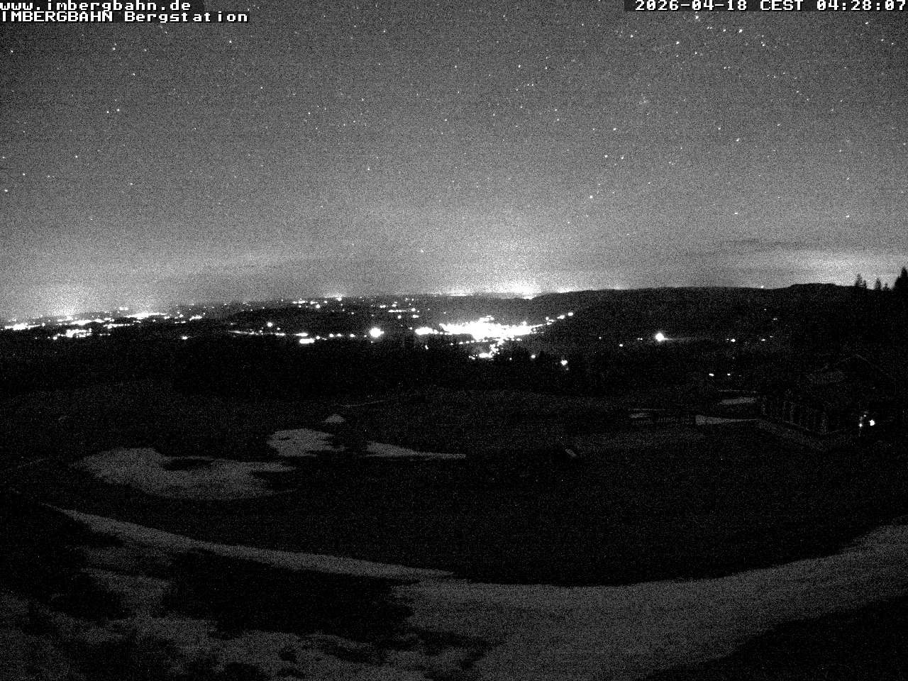 Archiv Foto Webcam Imbergbahn - Bergstation