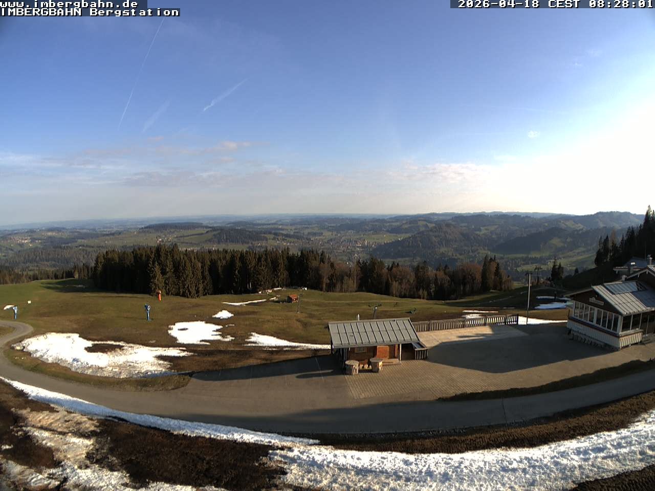 Archiv Foto Webcam Imbergbahn - Bergstation