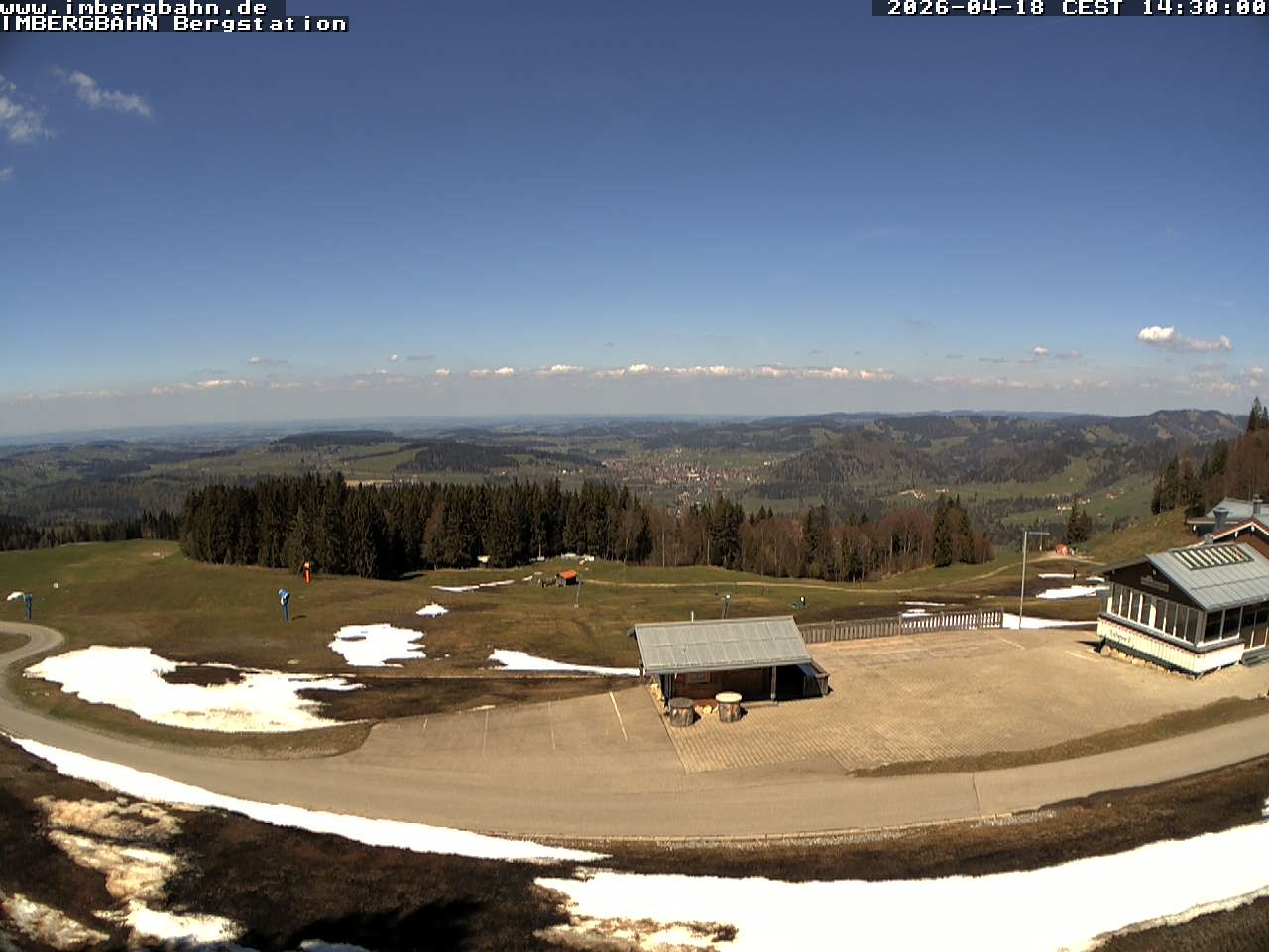 Archiv Foto Webcam Imbergbahn - Bergstation