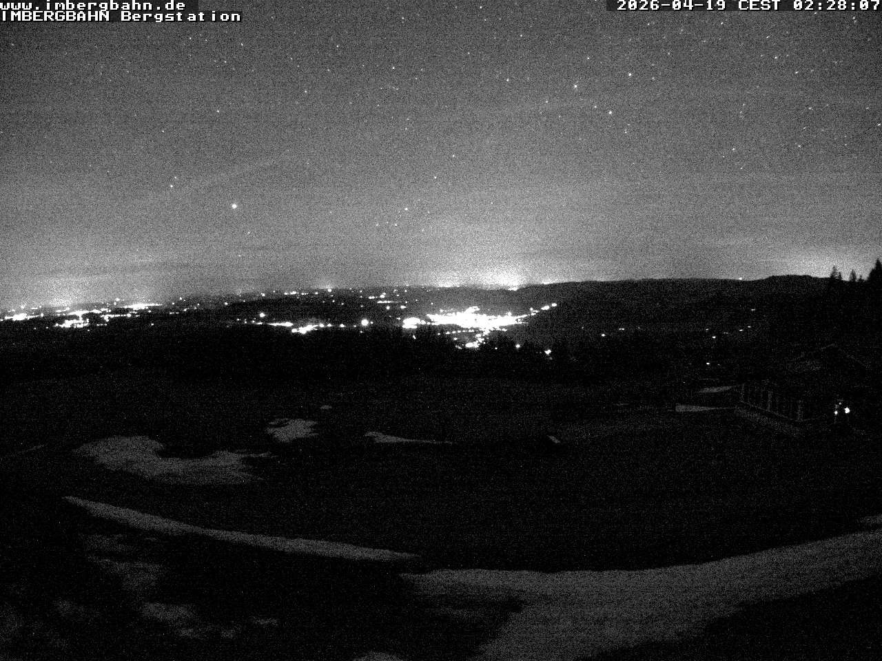 Archiv Foto Webcam Imbergbahn - Bergstation