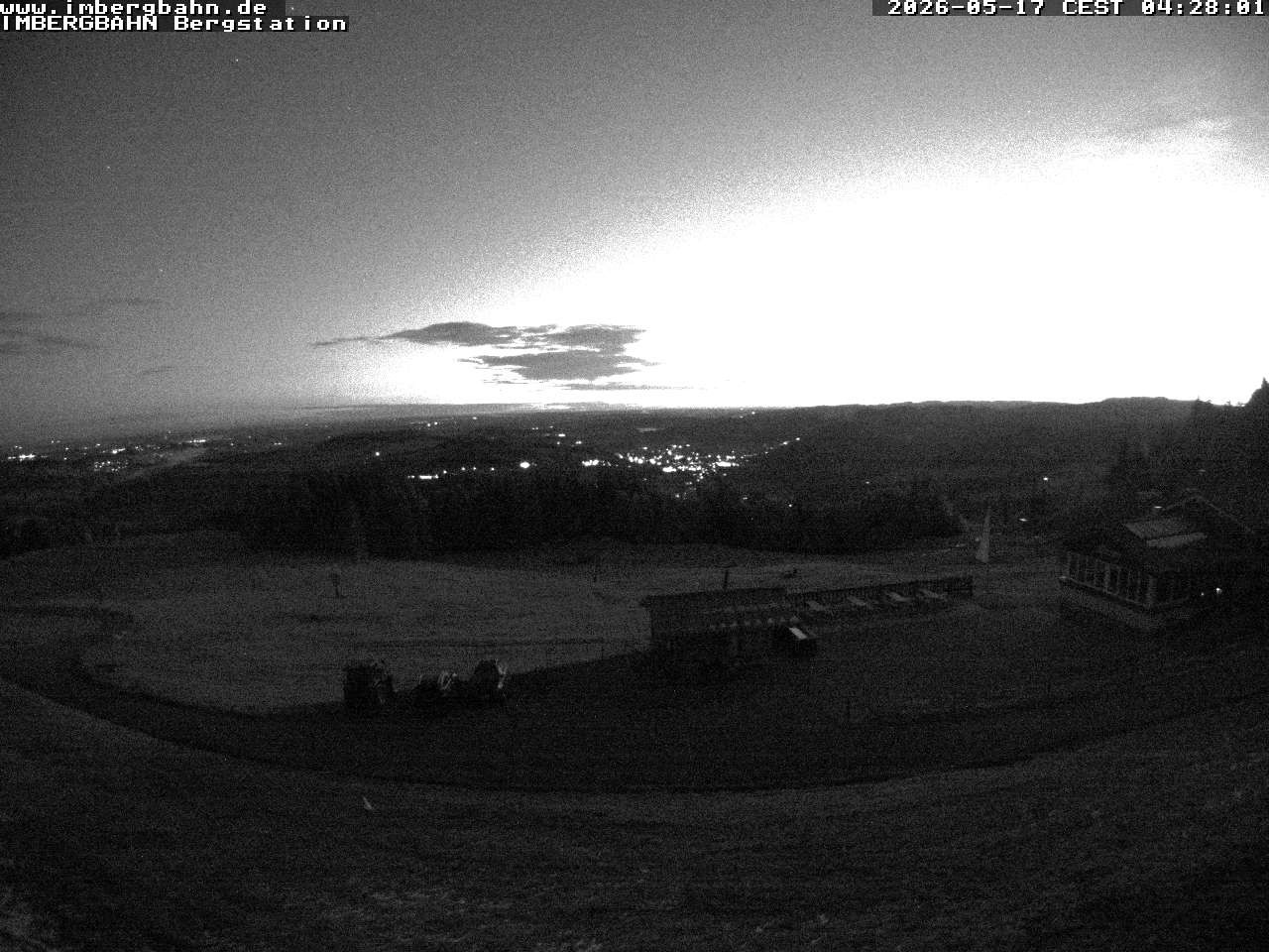 Archiv Foto Webcam Imbergbahn - Bergstation