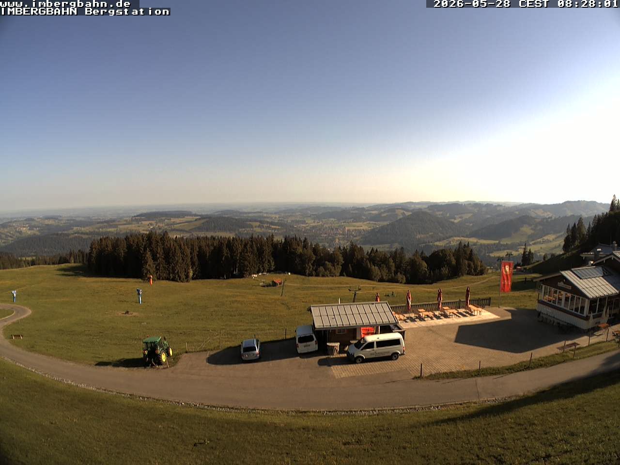 Archiv Foto Webcam Imbergbahn - Bergstation