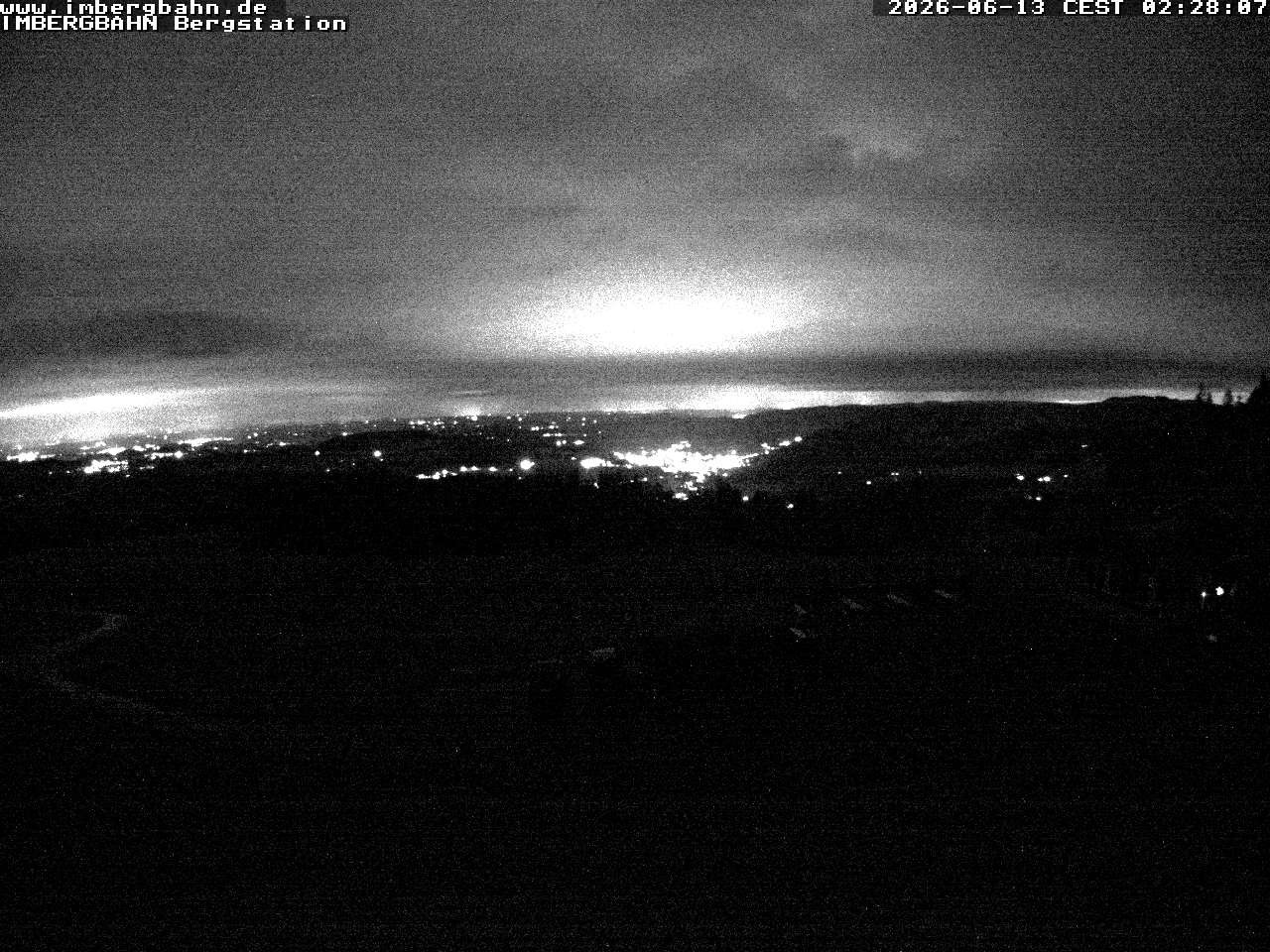 Archiv Foto Webcam Imbergbahn - Bergstation