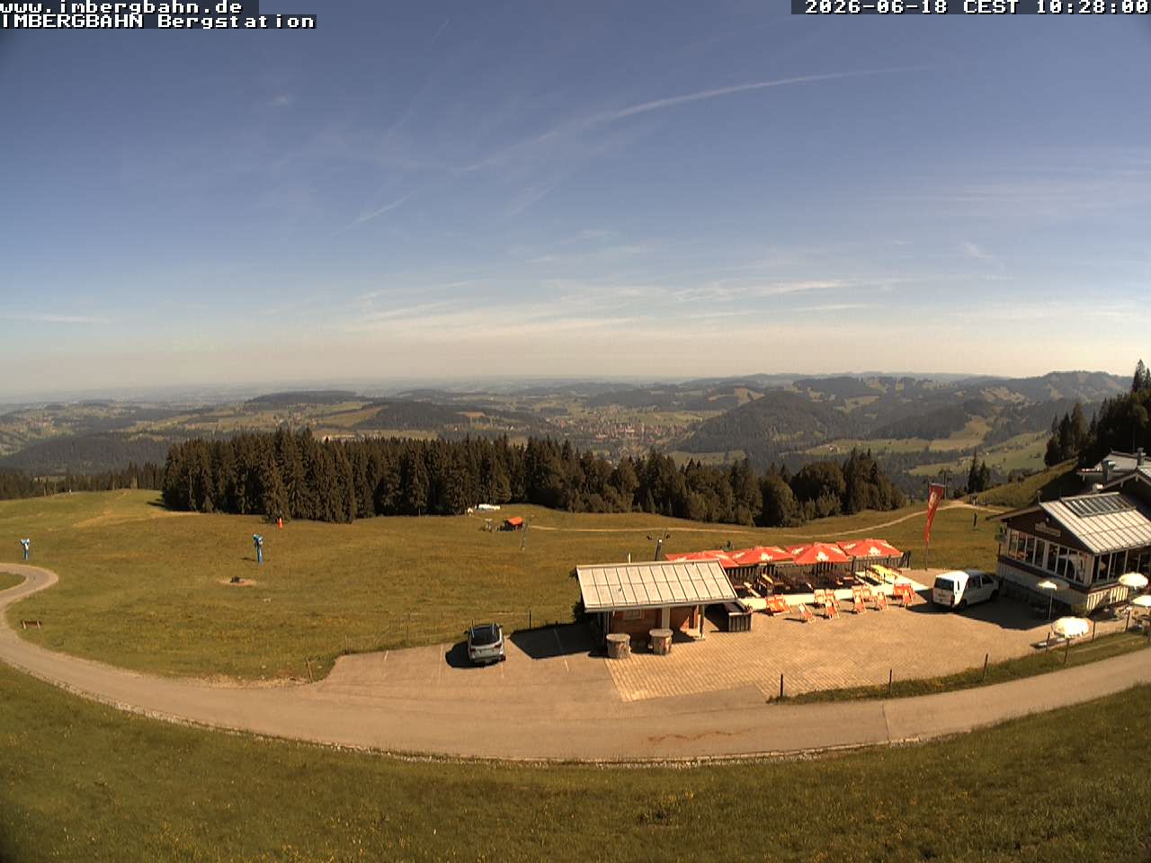 Archived image Webcam Imbergbahn - Top station