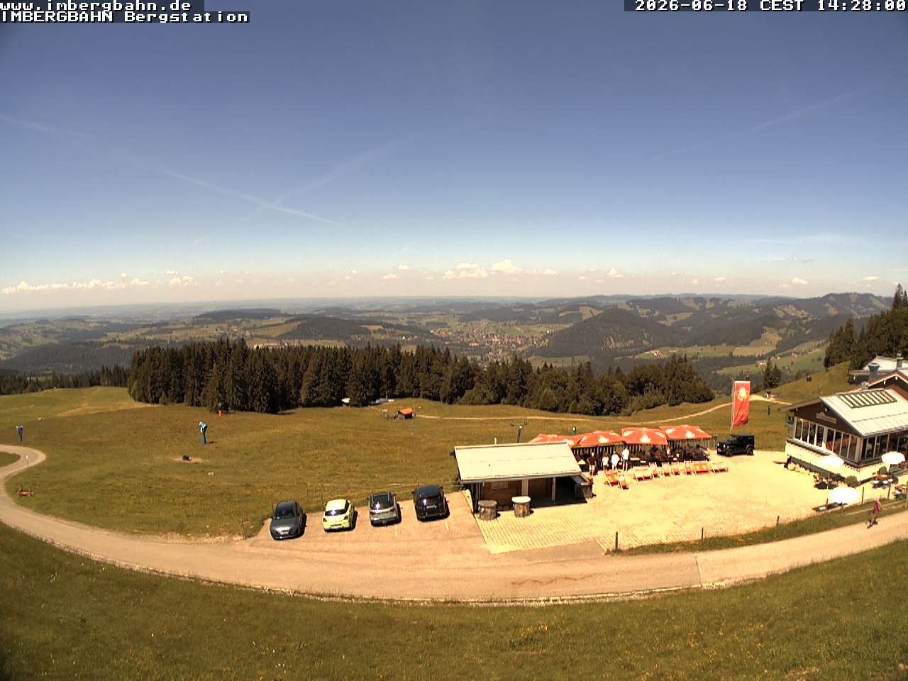 Archived image Webcam Imbergbahn - Top station