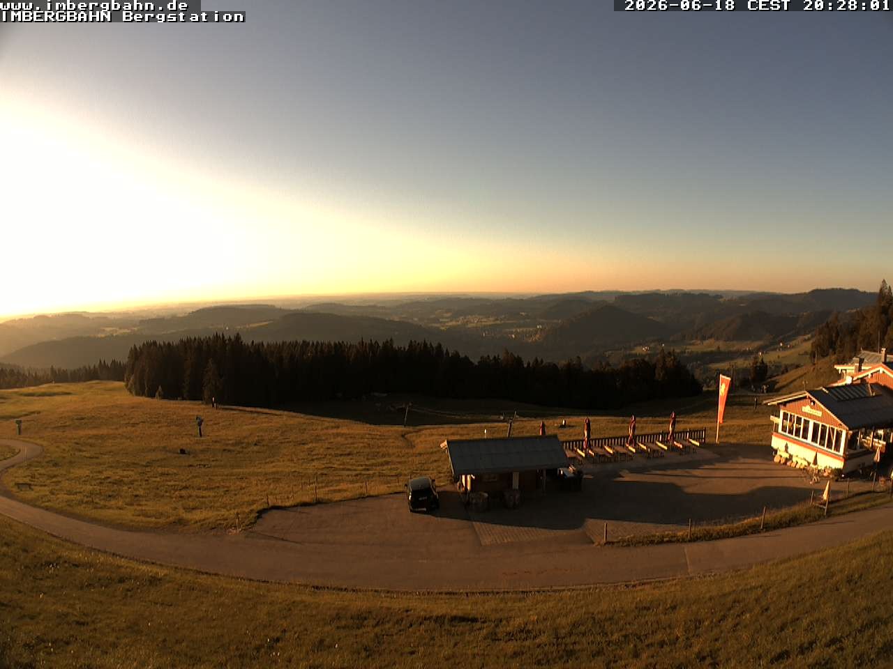 Archiv Foto Webcam Imbergbahn - Bergstation