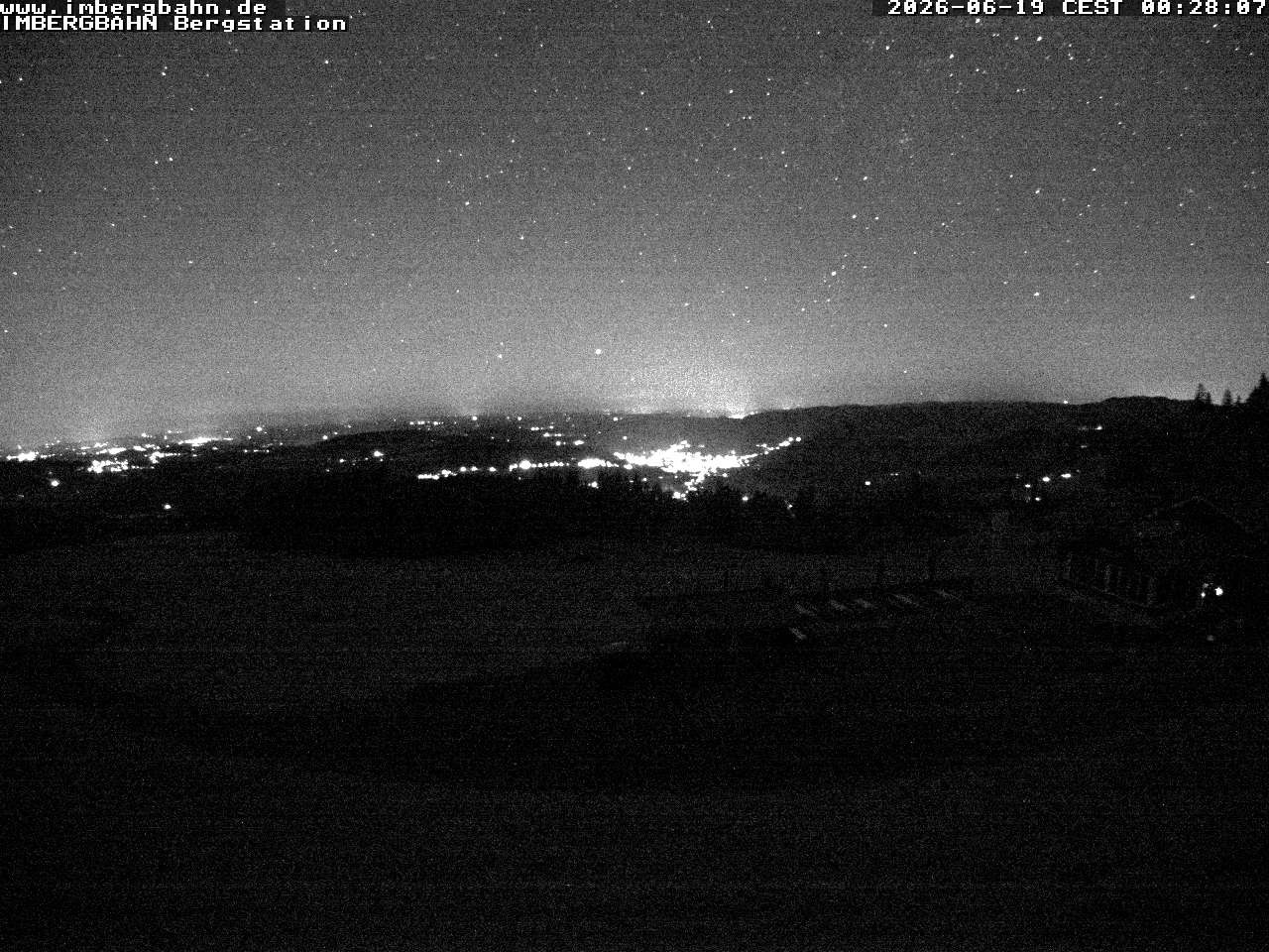 Archiv Foto Webcam Imbergbahn - Bergstation