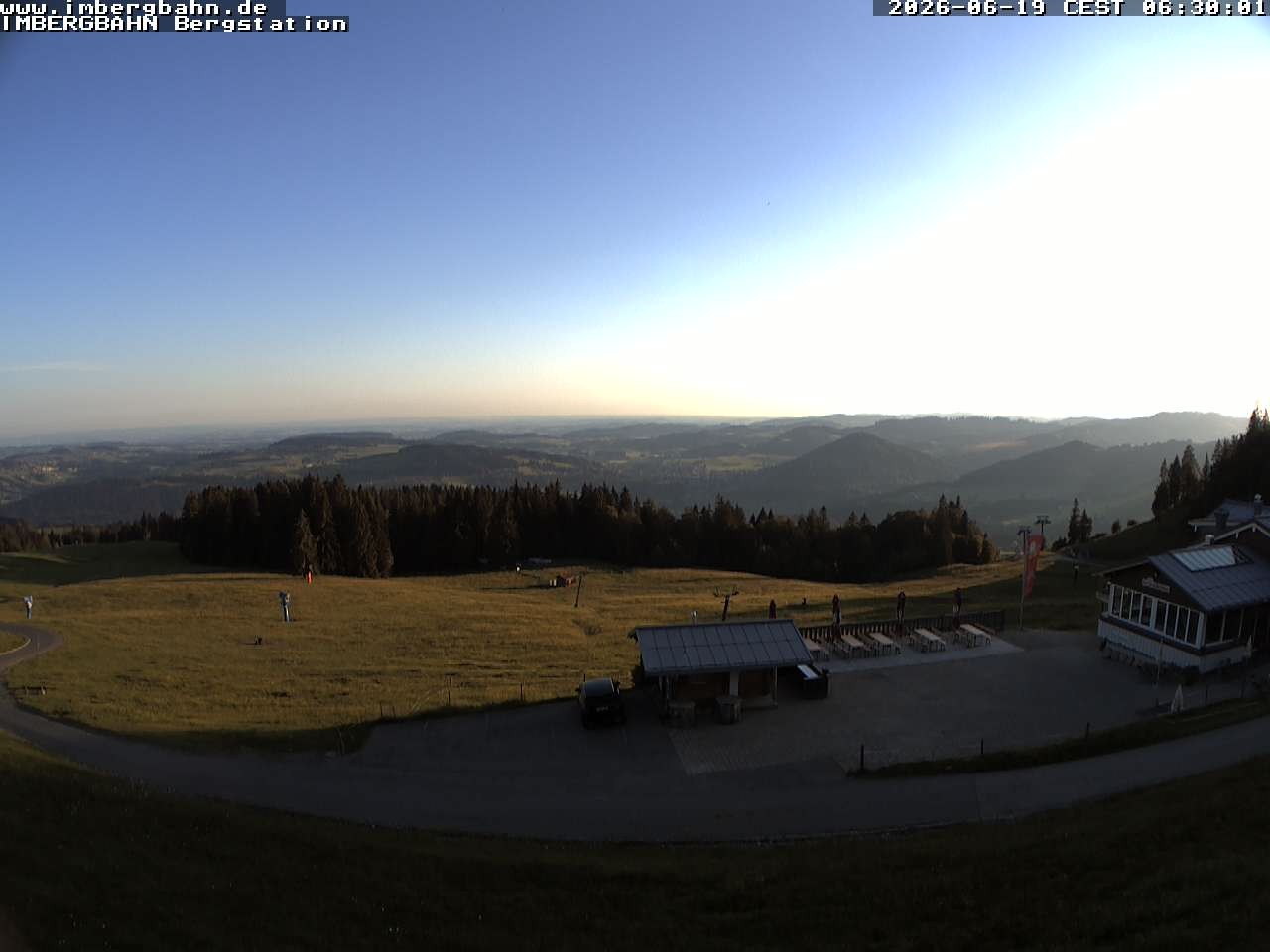 Archiv Foto Webcam Imbergbahn - Bergstation