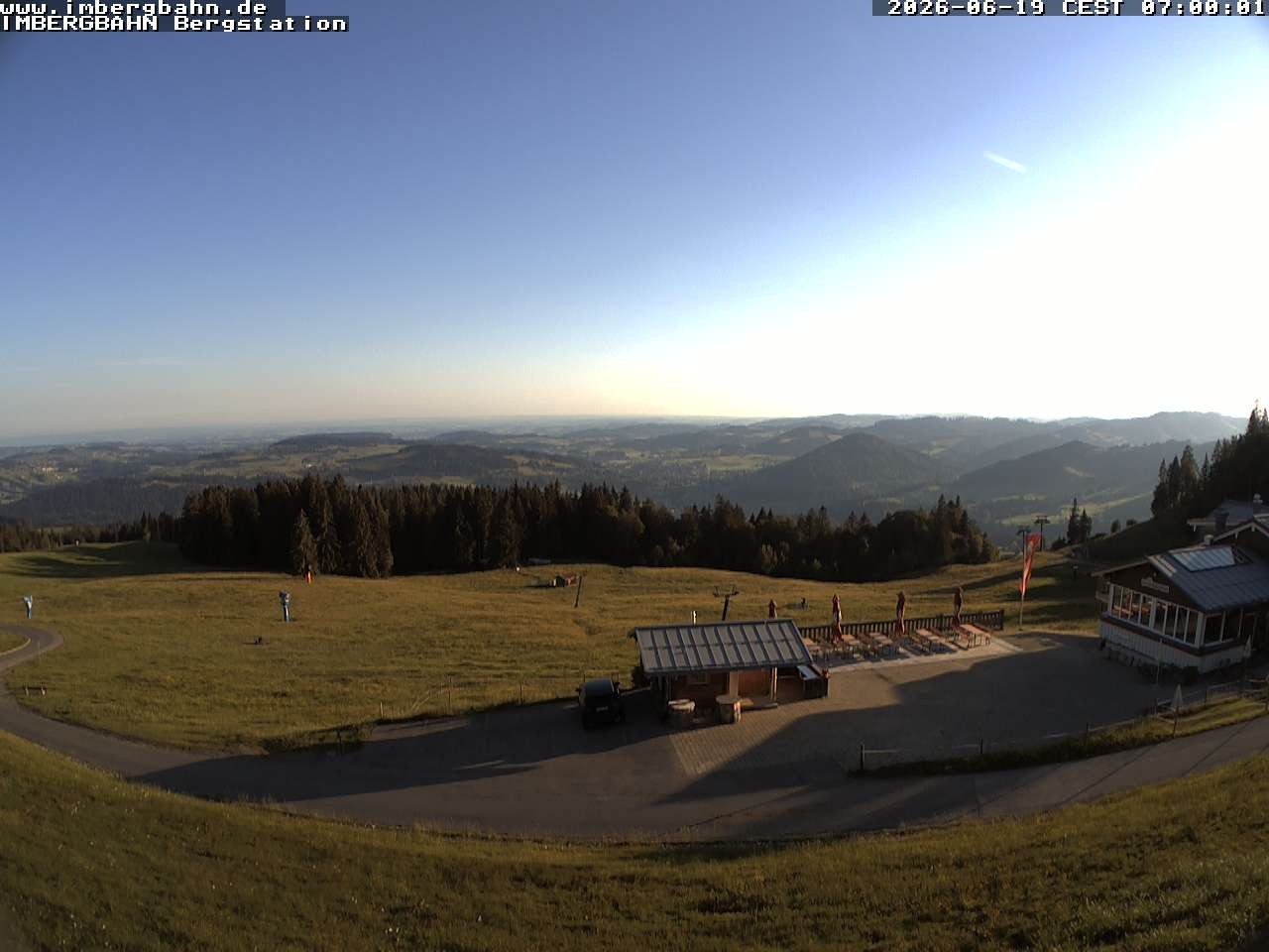 Archiv Foto Webcam Imbergbahn - Bergstation