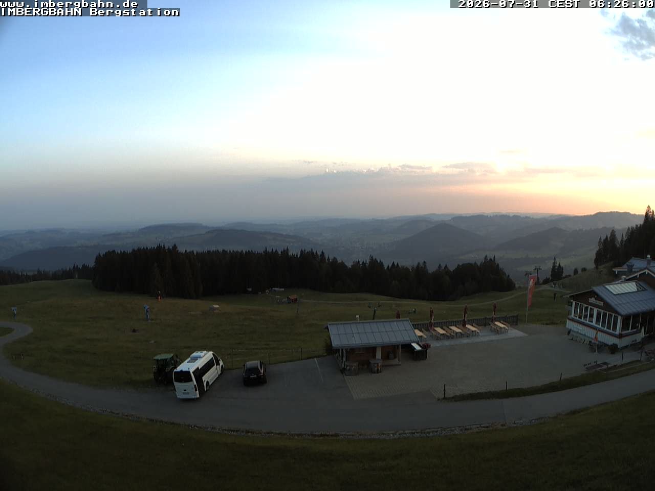 Archiv Foto Webcam Imbergbahn - Bergstation
