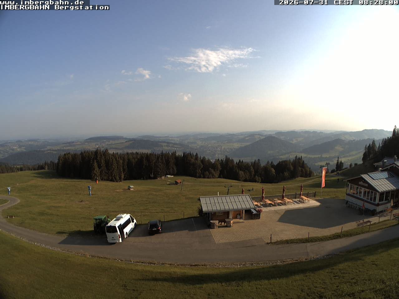 Archiv Foto Webcam Imbergbahn - Bergstation