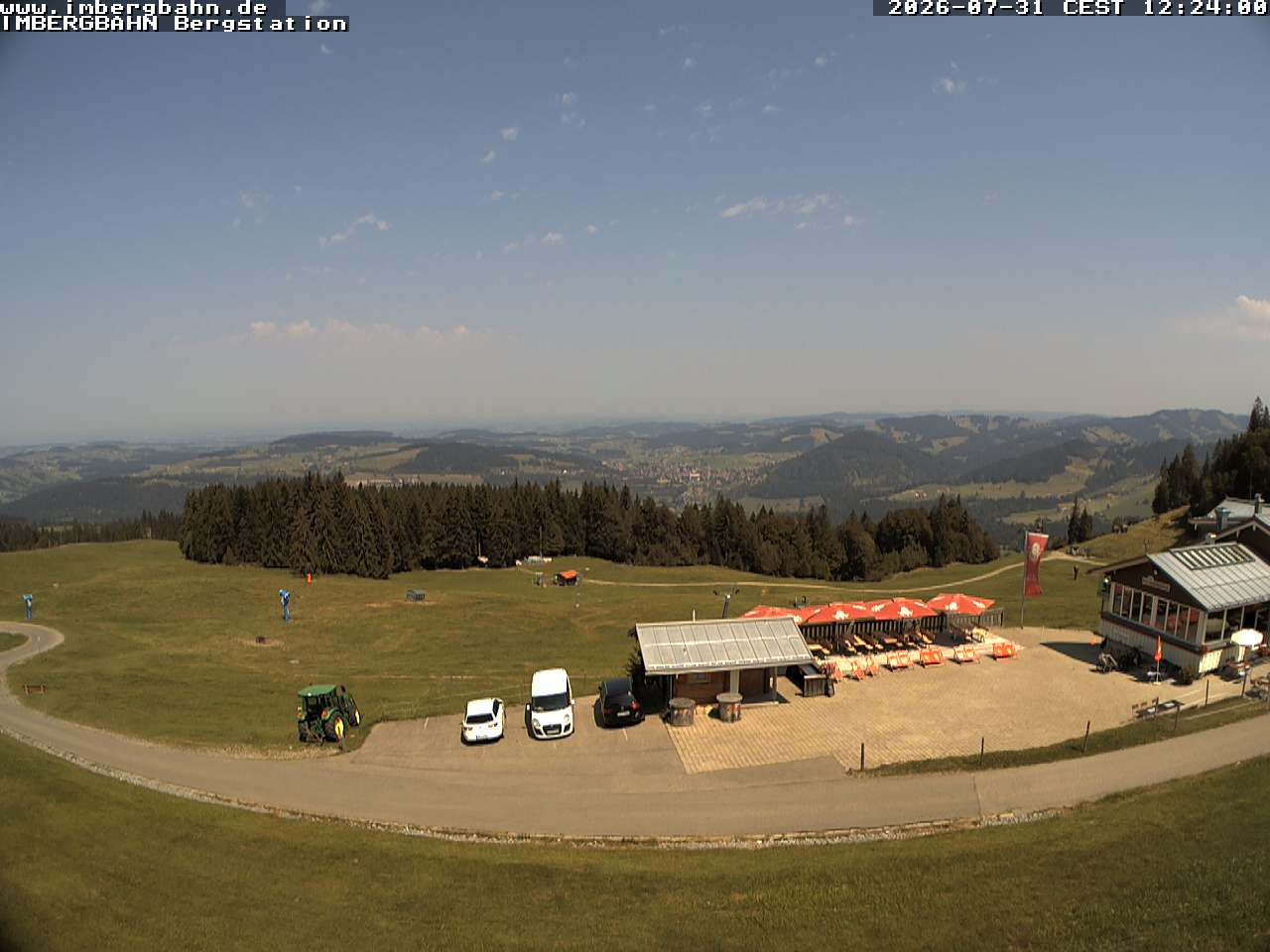 Archiv Foto Webcam Imbergbahn - Bergstation