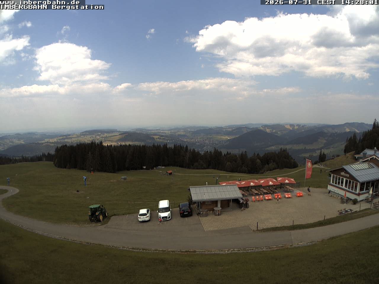 Archiv Foto Webcam Imbergbahn - Bergstation