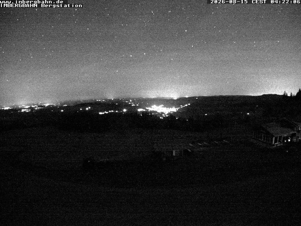 Archiv Foto Webcam Imbergbahn - Bergstation