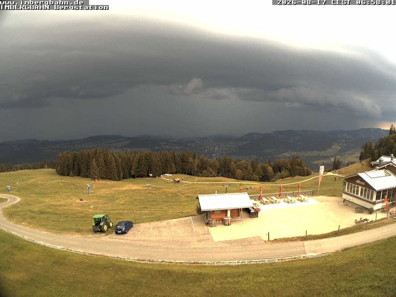 Archiv Foto Webcam Imbergbahn - Bergstation