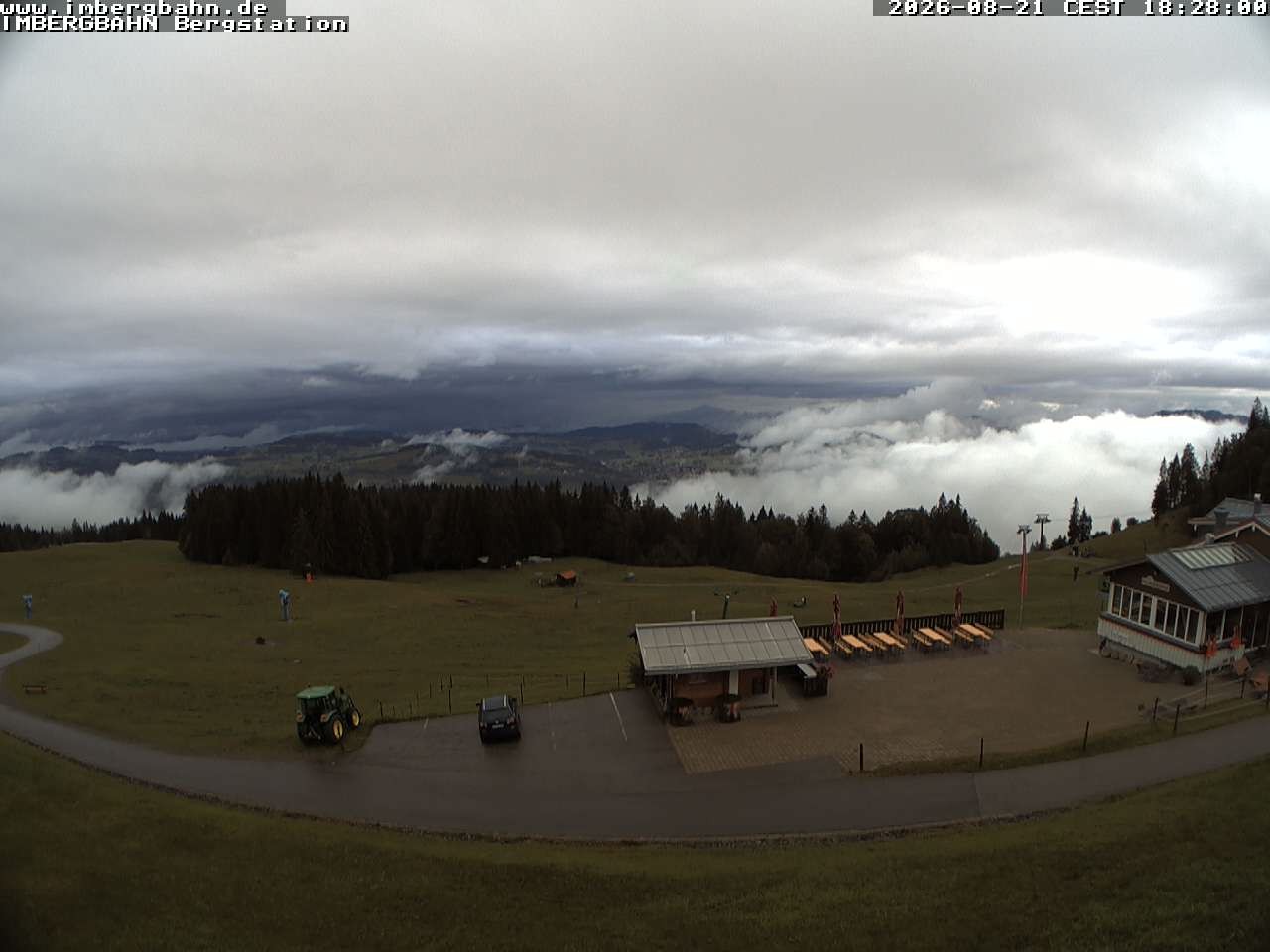Archiv Foto Webcam Imbergbahn - Bergstation