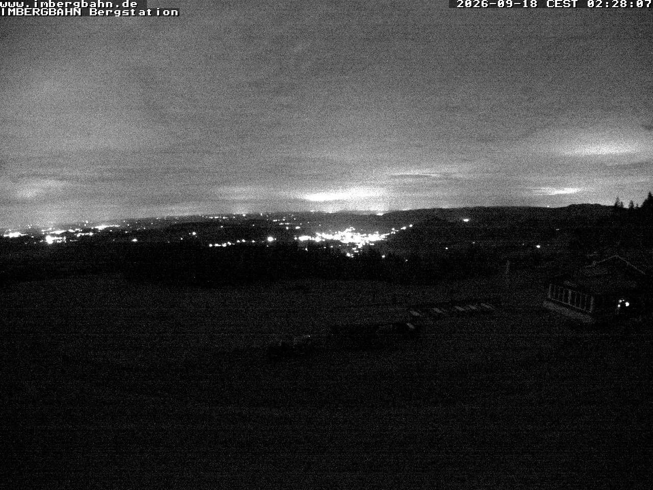Archiv Foto Webcam Imbergbahn - Bergstation