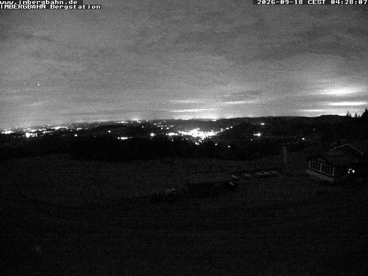 Archiv Foto Webcam Imbergbahn - Bergstation