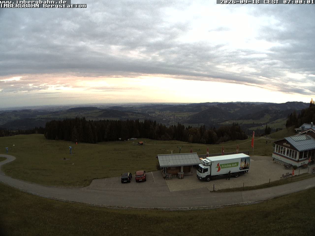 Archiv Foto Webcam Imbergbahn - Bergstation